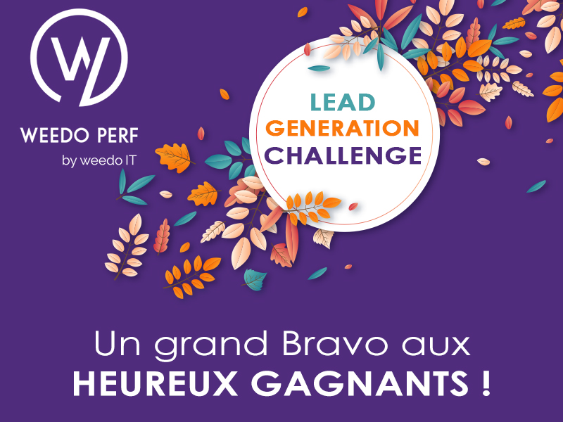 Lead generation challenge – Un grand BRAVO aux heureux gagnants