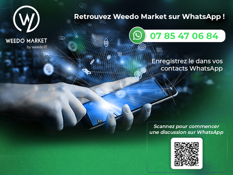 Retrouvez Weedo Market sur WhatsApp !