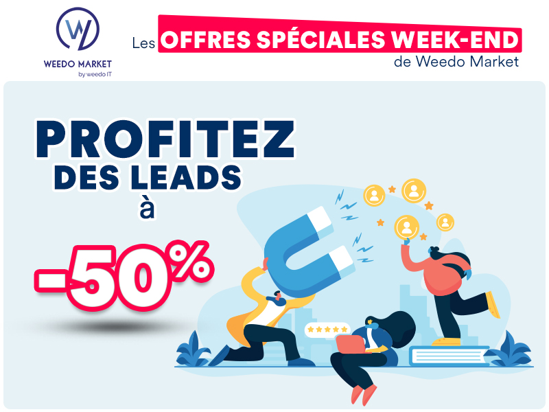 Weedo Market : Vos leads à -50% ce week-end !