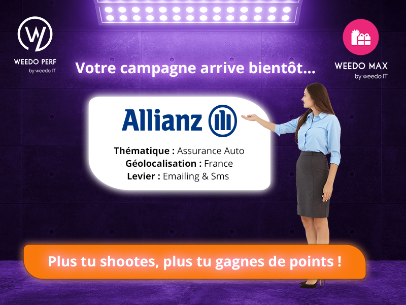 Double tes points avec la campagne Weedo Perf !