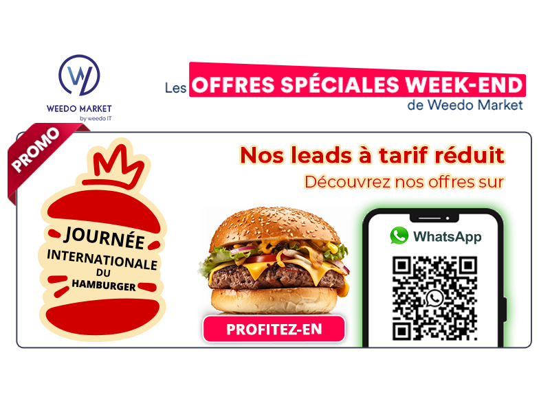 Offres exclusives sur WhatsApp : -50% sur vos leads !